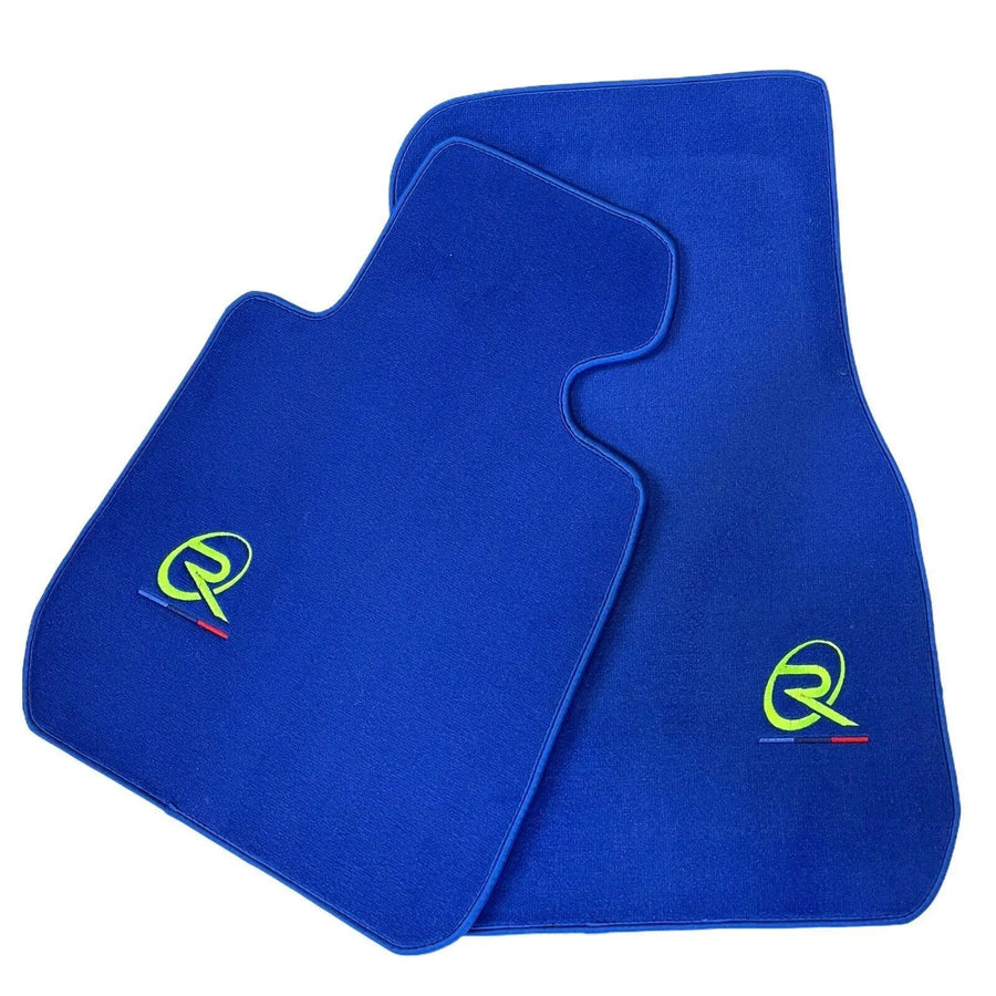 Blue Floor Mats For BMW 1 Series E87 Tailored Set Perfect Fit - AutoWin