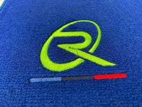 Blue Floor Mats For BMW 1 Series F20 Tailored Set Perfect Fit - AutoWin