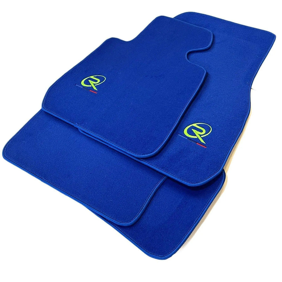 Blue Floor Mats For BMW 1 Series F40 Tailored Set Perfect Fit - AutoWin