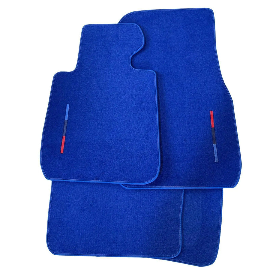 Blue Floor Mats For BMW 3 Series E93 With M Package - AutoWin