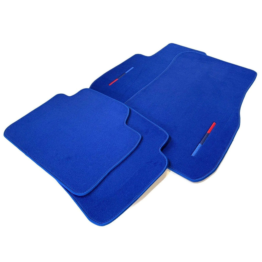Blue Floor Mats For BMW 3 Series E93 With M Package - AutoWin