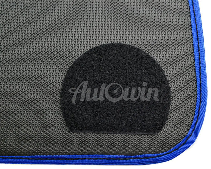 Blue Floor Mats For BMW 3 Series E93 With M Package - AutoWin