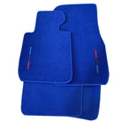 Blue Floor Mats For BMW 7 Series E66 With M Package - AutoWin