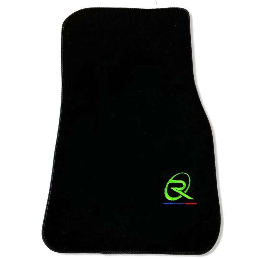 Floor Mats For BMW M4 Series F83 Tailored Set Perfect Fit Green - AutoWin