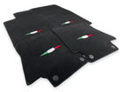 Floor Mats For Maserati GranCabrio I (2010-2019) Black IT Edition - AutoWin