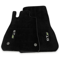 Floor Mats For Mercedes-Benz Amg Gtr Green Logo Autowin Brand - AutoWin