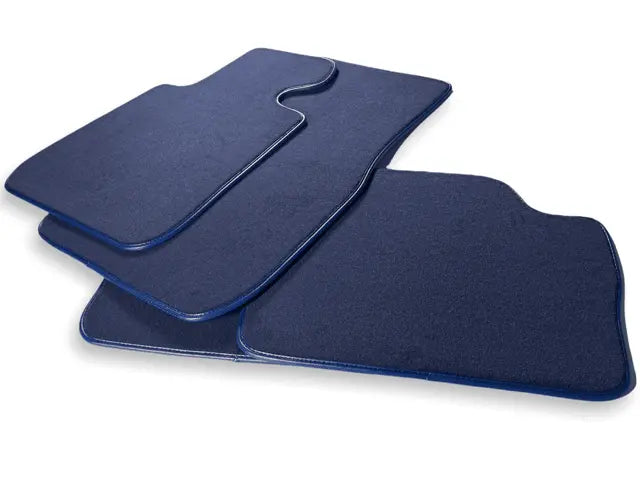 Floor Mats For Rolls Royce Shadow 1965-1977 Dark Blue - AutoWin