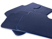 Floor Mats For Rolls Royce Shadow 1965-1977 Dark Blue - AutoWin
