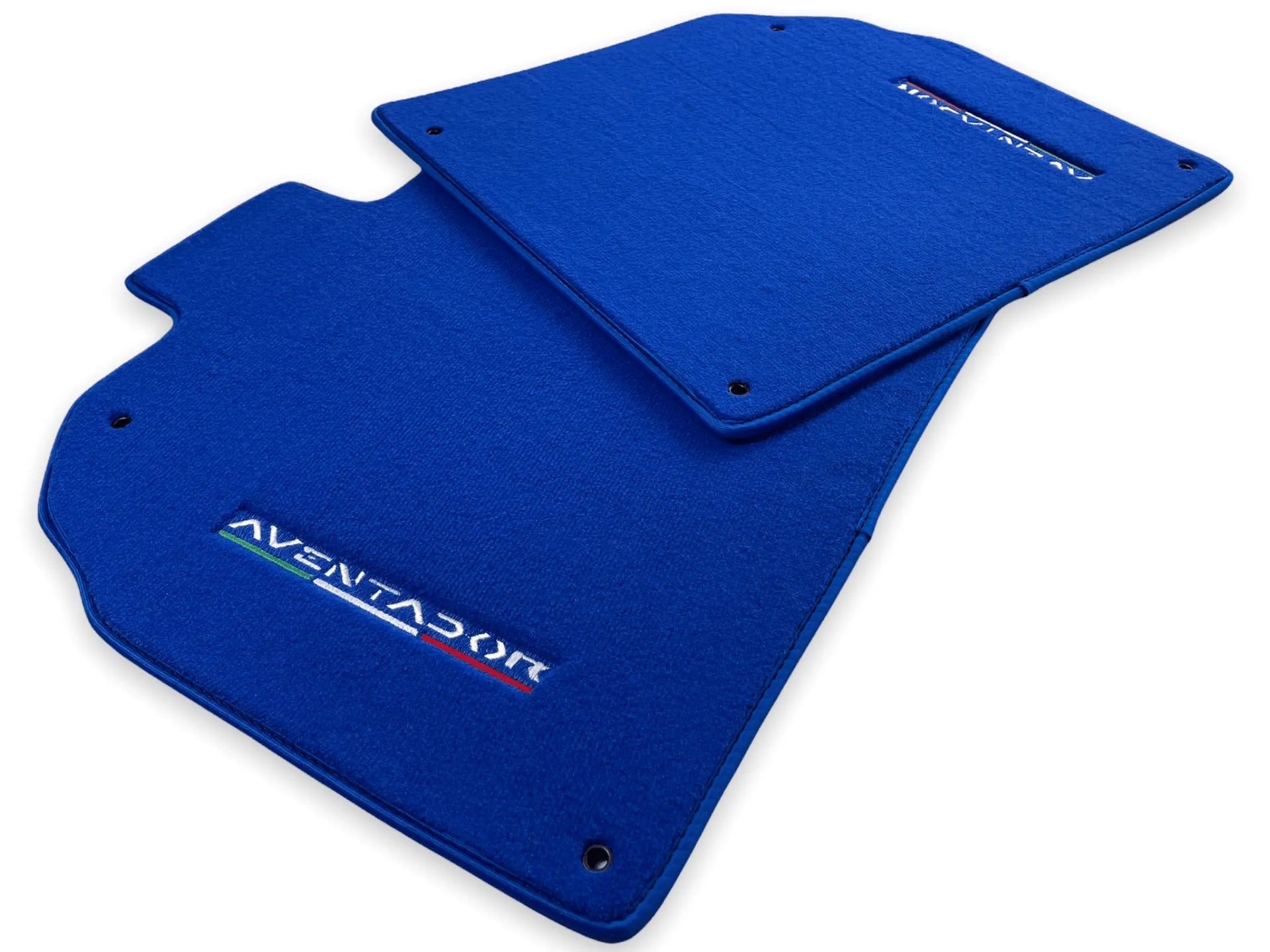 Floor Mats for Lamborghini Aventador Blue Color Carpet - AutoWin