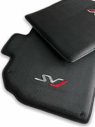 Floor Mats for Lamborghini Aventador Svj Leather Carbon Limited Edition - AutoWin