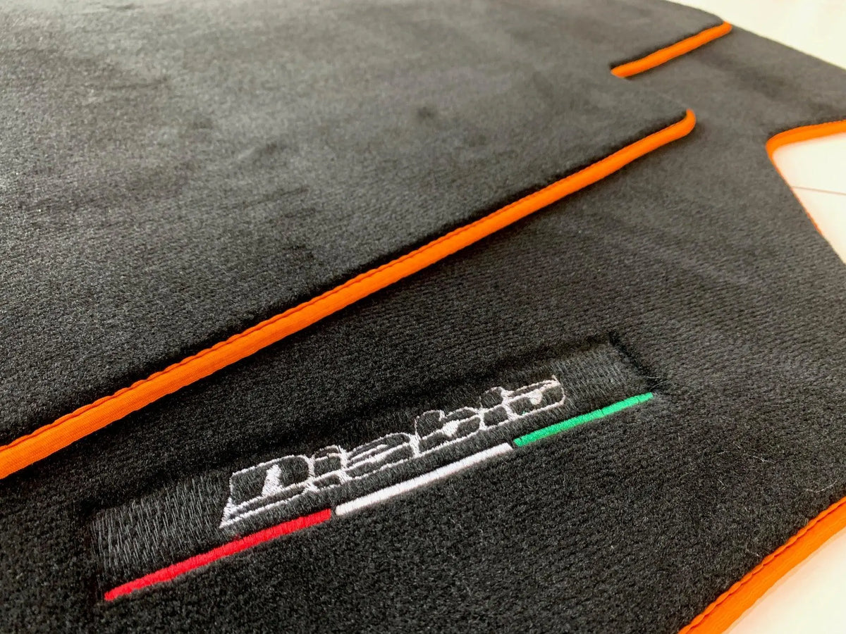 Floor Mats for Lamborghini Diablo 1990-2001 Autowin Brand Brand - AutoWin