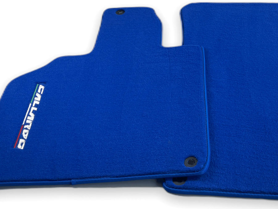 Floor Mats for Lamborghini Gallardo Blue Color - AutoWin