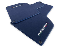 Floor Mats for Lamborghini Gallardo Dark Blue Color - AutoWin