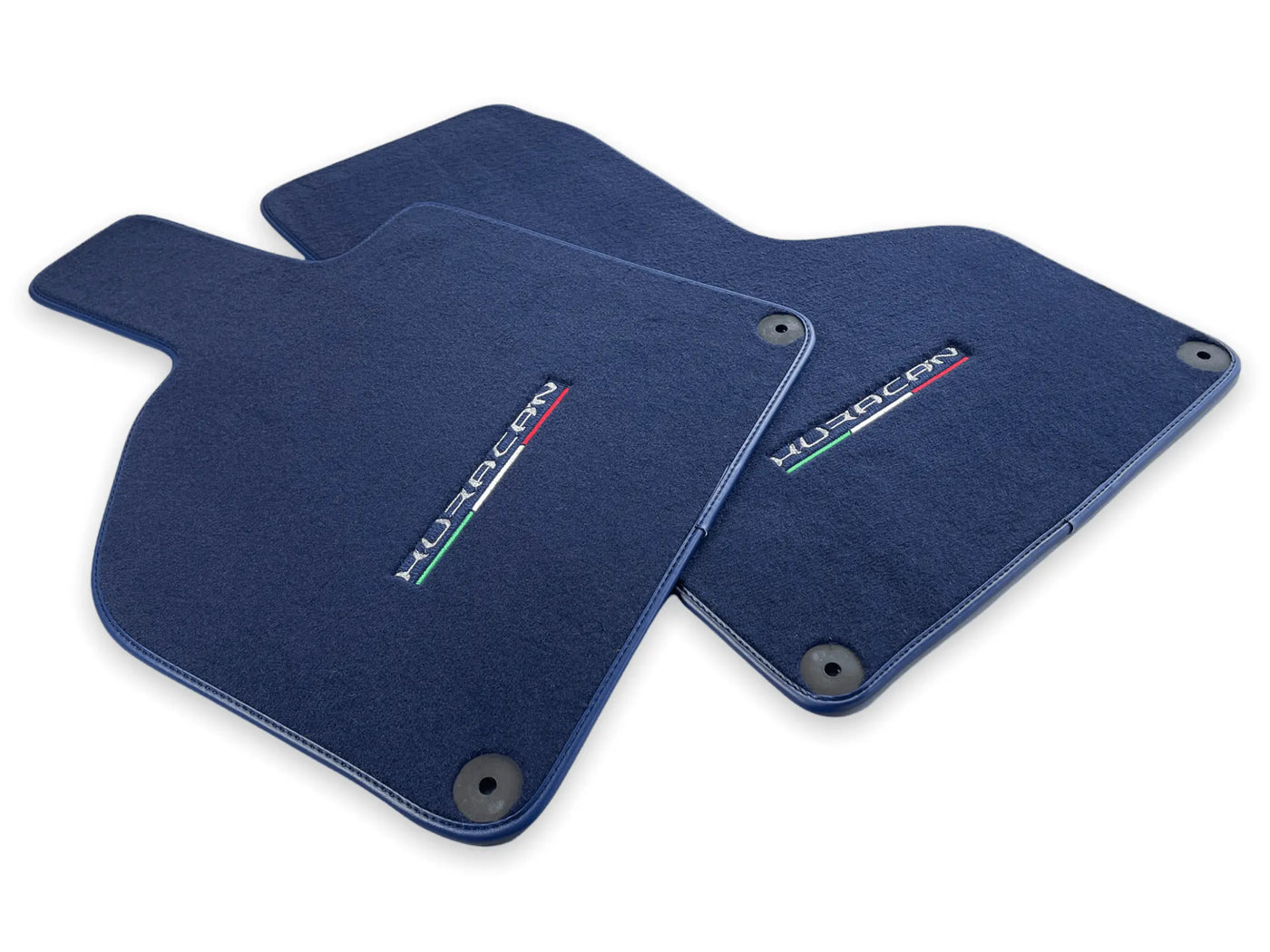 Floor Mats for Lamborghini Huracan Dark Blue Color - AutoWin