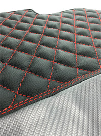 Floor Mats for Lamborghini Huracan Leather With Italian Flag and Huracan Logo - AutoWin