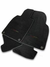Floor Mats for Porsche Taycan 2019-2023 Carpet Germany Flag AutoWin Brand - AutoWin
