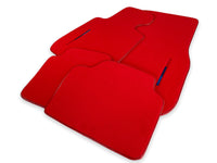 Red Floor Mats For BMW 3 Series F30 With M Package - AutoWin