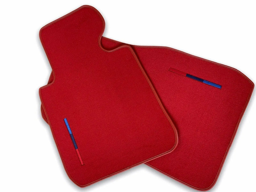 Red Floor Mats For BMW 4 Series F33 With M Package - AutoWin