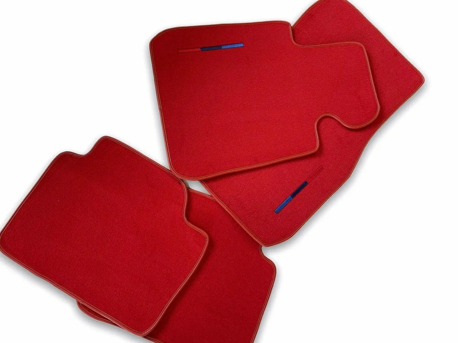 Red Floor Mats For BMW 6 Series F12 With M Package - AutoWin
