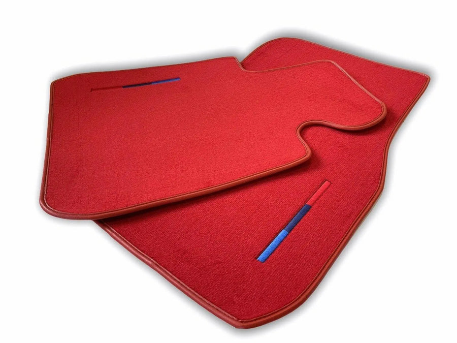 Red Floor Mats For BMW X6 Series E71 With M Package - AutoWin