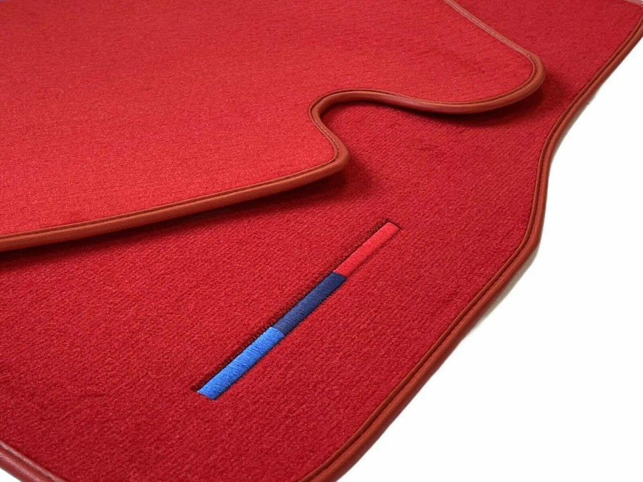 Red Floor Mats For BMW X6 Series E71 With M Package - AutoWin