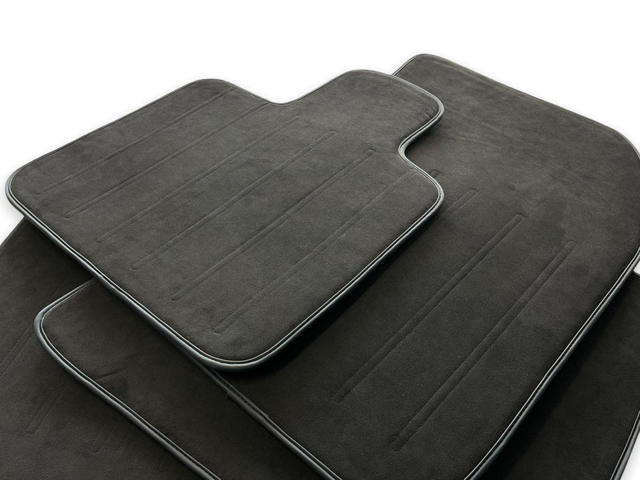 Alcantara Floor Mats For Rolls Royce Black Badge Cullinan - AutoWin