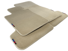 Beige Floor Mats For BMW 8 Series Gran Coupe G16 With M Package AutoWin Brand - AutoWin