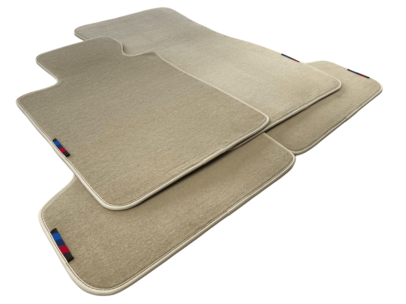 Beige Floor Mats For BMW X4 Series F26 With M Package - AutoWin