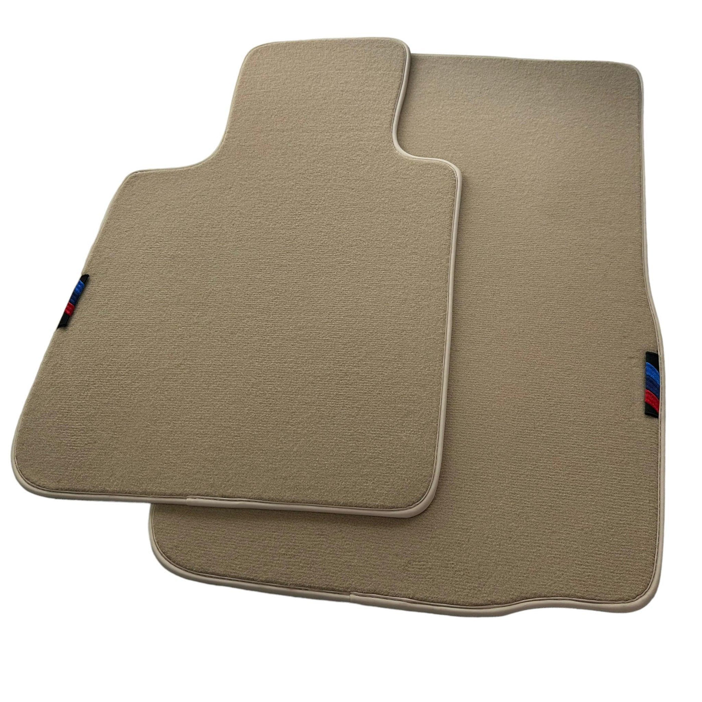 Beige Floor Mats For BMW Z4 Series E85 Convertible (2003-2008) With M Package - AutoWin