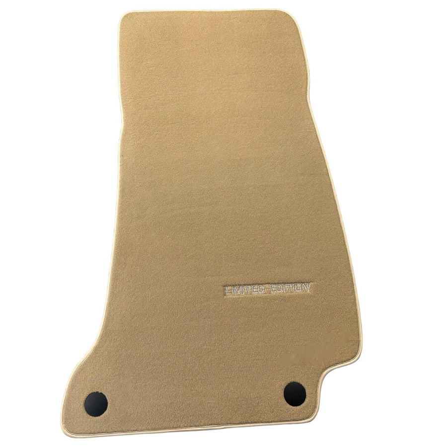 Beige Floor Mats For Mercedes Benz EQS-Class X296 (2022-2023) | Limited Edition - AutoWin