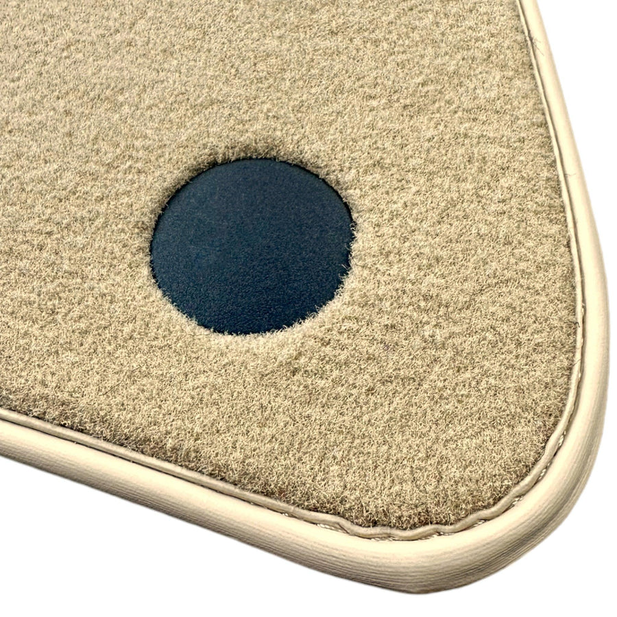 Beige Floor Mats For Mercedes Benz GLC-Class C253 Coupe (2019-2023) | Limited Edition - AutoWin