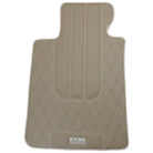 Beige Leather Floor Floor Mats For BMW X5 Series E53 - AutoWin