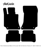 Beige Leather Floor Mats For Mercedes Benz E-Class S212 Estate Facelift (2013-2016) | ER56 Design - AutoWin