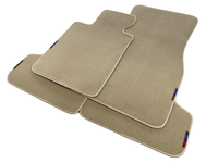 Beige Mats For BMW M3 E30 With M Package - AutoWin