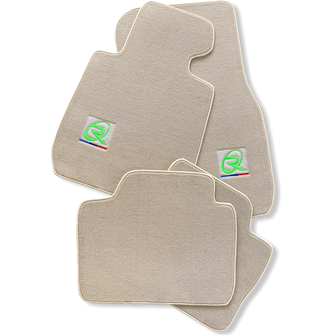 Beige Mats For BMW X5M E70 SUV Tailored Set Perfect Fit - AutoWin