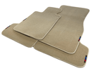 Beige Mats For BMW X6M Series F86 With M Package - AutoWin