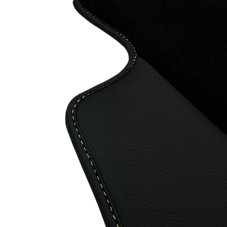 Black Floor Mats for A4 - B9 Avant (2019-2023) | Fighter Jet Edition - AutoWin