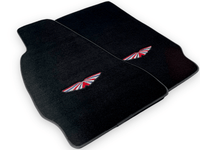 Black Floor Mats For Aston Martin Vanquish (2012–2018) Er56 Design - AutoWin