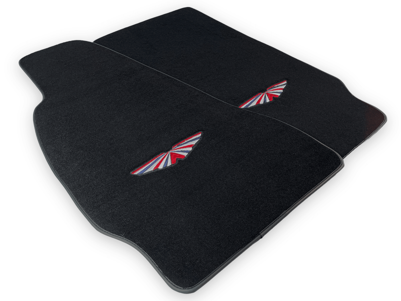 Black Floor Mats For Aston Martin Vanquish (2012–2018) Er56 Design - AutoWin