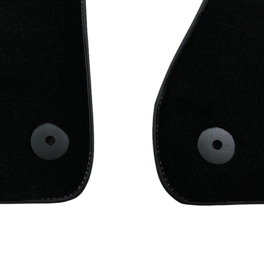 Black Floor Mats for Audi A5 - 8F7 Convertible (2009-2017) | No Steps - AutoWin