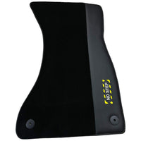 Black Floor Mats for Audi A6 - C5 Avant Facelift (2002-2004) | Fighter Jet Edition - AutoWin
