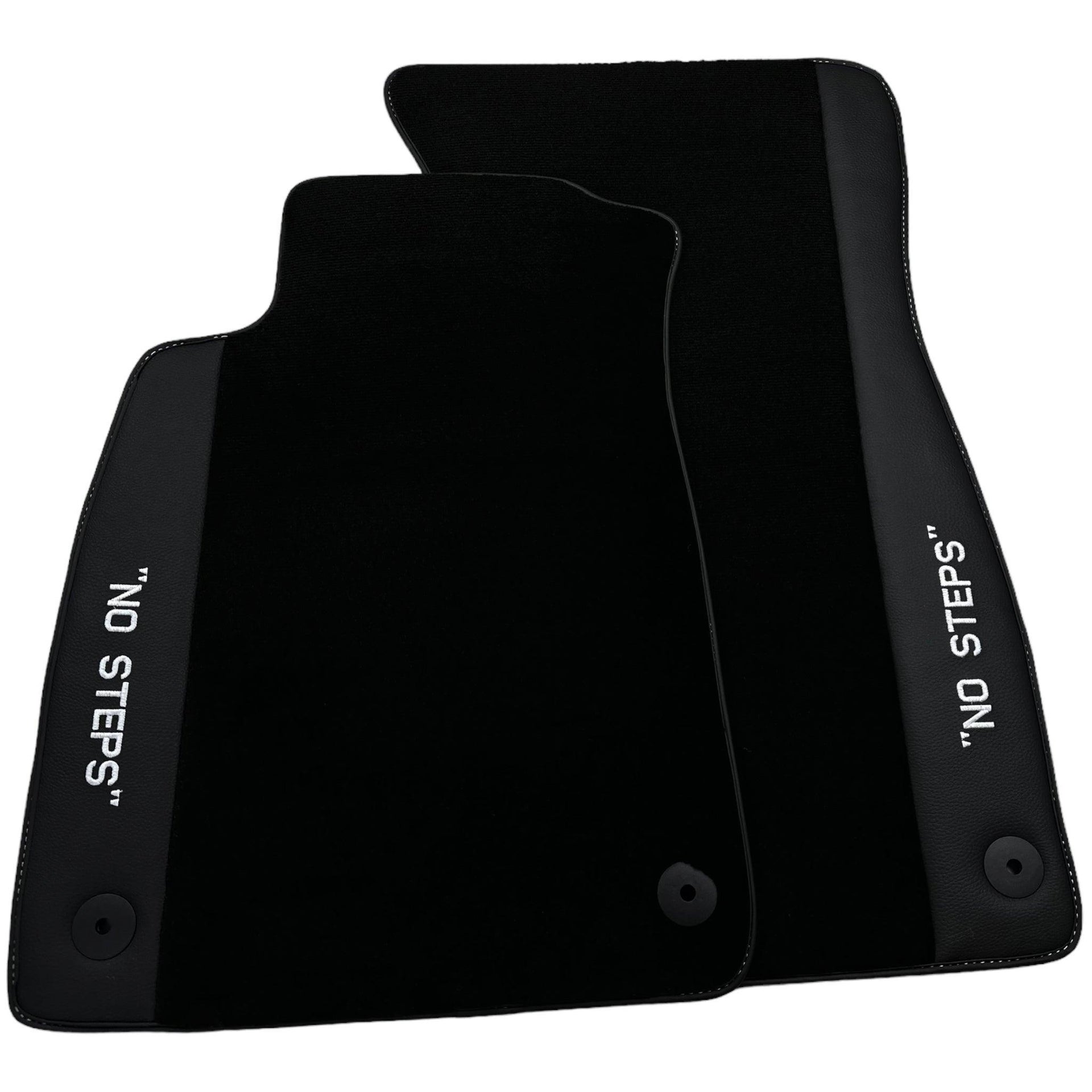 Black Floor Mats for Audi A6 - C5 Sedan Facelift (2002-2004) | No Steps - AutoWin