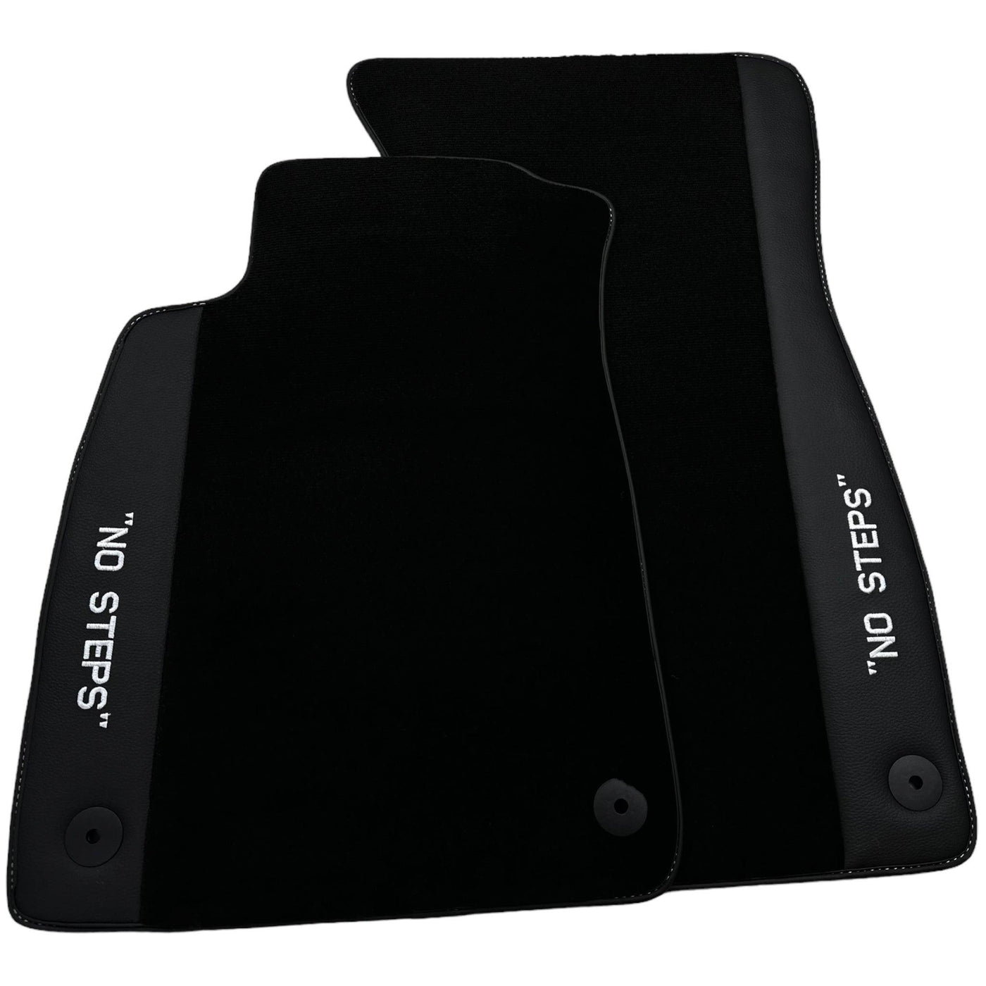 Black Floor Mats for Audi A6 - C6 Allroad Quattro Facelift (2008-2011) | No Steps - AutoWin