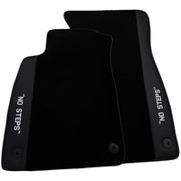 Black Floor Mats for Audi A6 - C6 Allroad Quattro Long (2006-2008) | No Steps - AutoWin