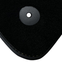 Black Floor Mats for Audi A6 - C6 Avant Long (2004-2008) | Fighter Jet Edition - AutoWin