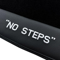 Black Floor Mats for Audi A6 - C6 Sedan (2004-2008) | No Steps - AutoWin