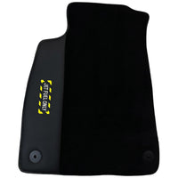 Black Floor Mats for Audi A6 - C6 Sedan Facelift (2008-2011) | Fighter Jet Edition - AutoWin