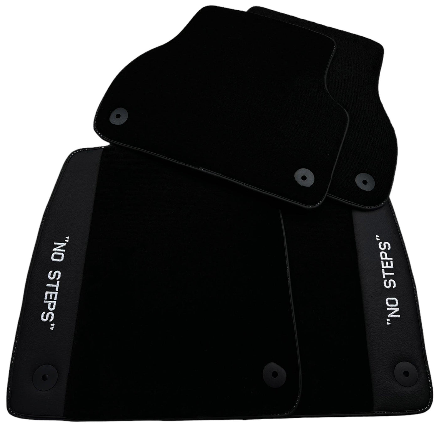 Black Floor Mats for Audi A8 D2 (1994-2002) | No Steps - AutoWin