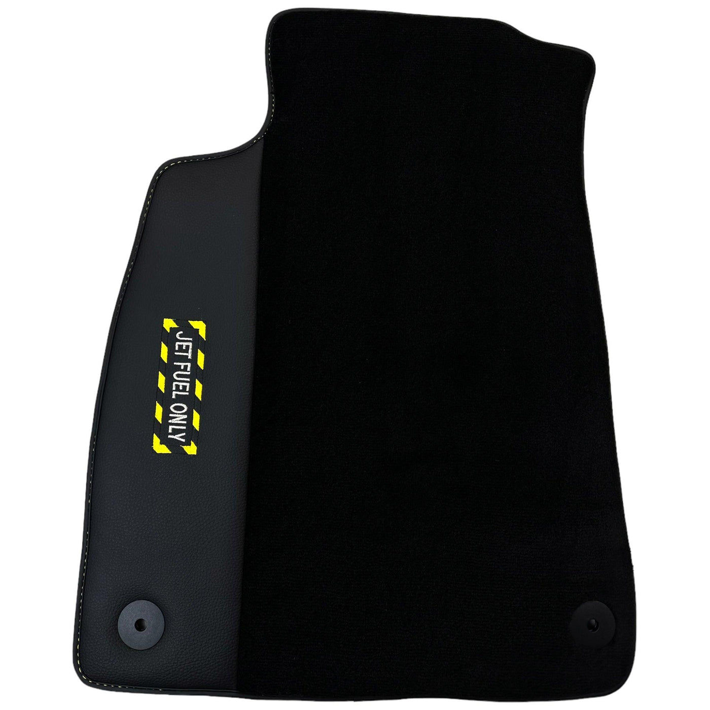 Black Floor Mats for Audi A8 D5 (2017-2023) | Fighter Jet Edition - AutoWin