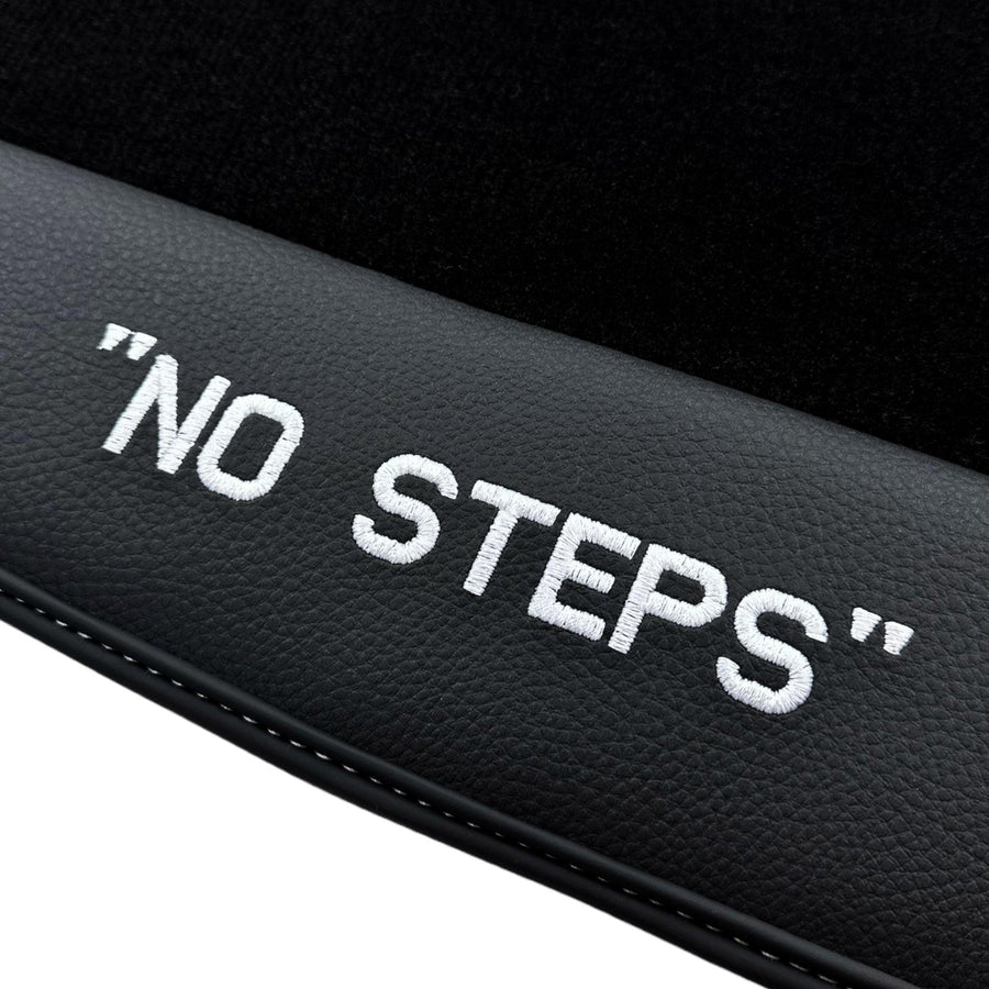 Black Floor Mats for Audi Q7 4M (2015-2019) | No Steps - AutoWin